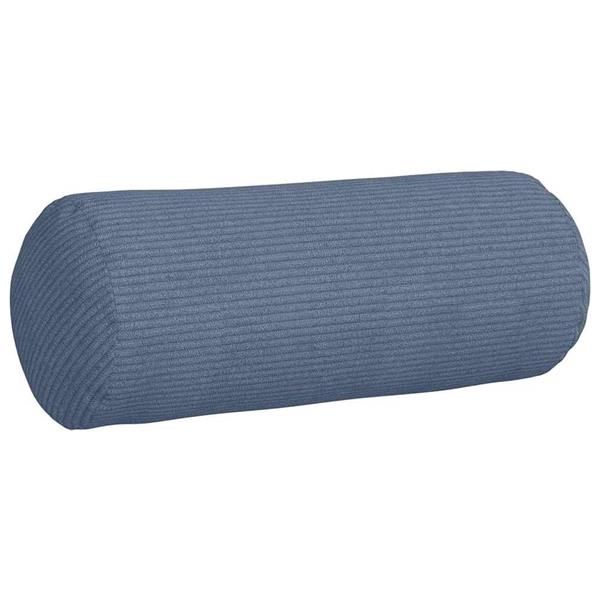 Grote foto vidaxl bolster kussens 2 pcs blauw 15 x 40 cm katoen stof huis en inrichting woningdecoratie