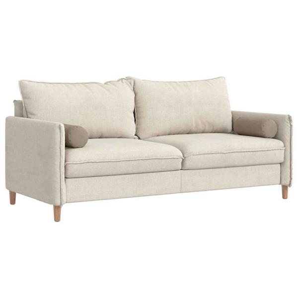 Grote foto vidaxl bolster kussens 2 pcs taupe 15 x 40 cm microvezel stof huis en inrichting woningdecoratie