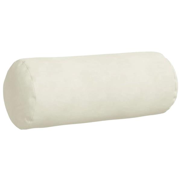 Grote foto vidaxl bolster kussens 2 pcs cr me 15 x 40 cm katoen stof huis en inrichting woningdecoratie