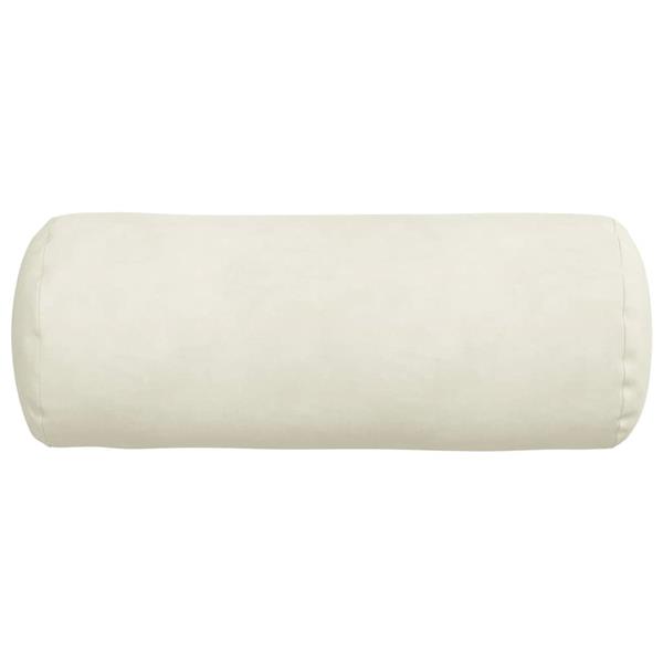 Grote foto vidaxl bolster kussens 2 pcs cr me 15 x 40 cm katoen stof huis en inrichting woningdecoratie