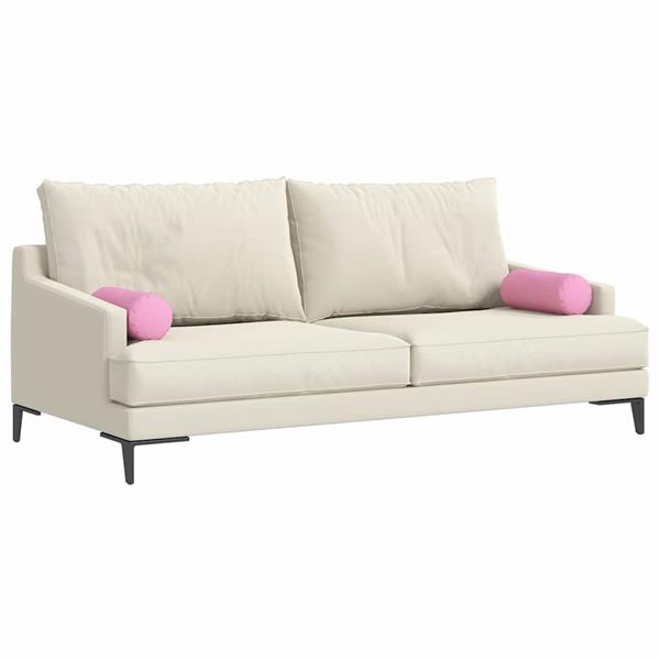 Grote foto vidaxl bolster kussens 2 pcs roze 15 x 40 cm stof huis en inrichting woningdecoratie