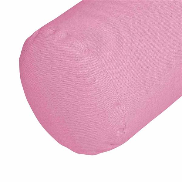 Grote foto vidaxl bolster kussens 2 pcs roze 15 x 40 cm stof huis en inrichting woningdecoratie