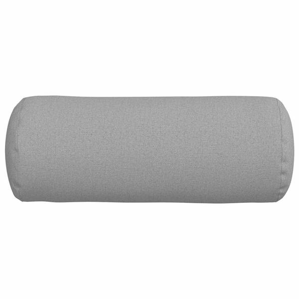 Grote foto vidaxl bolster kussens 2 pcs wolkengrijs 15 x 40 cm stof huis en inrichting woningdecoratie