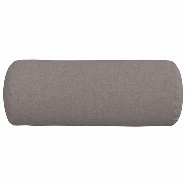 Grote foto vidaxl bolster kussens 2 pcs taupe 15 x 40 cm stof huis en inrichting woningdecoratie