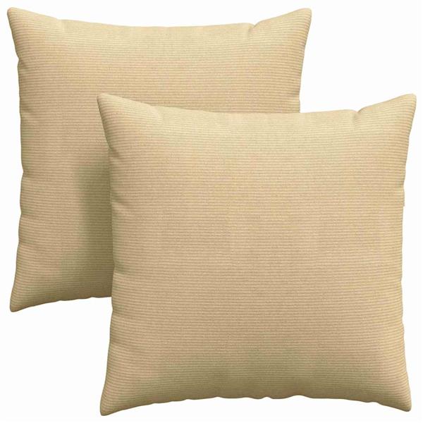 Grote foto vidaxl sofa kussens 2 pcs grijs groen 80 x 80 cm katoen stof huis en inrichting woningdecoratie