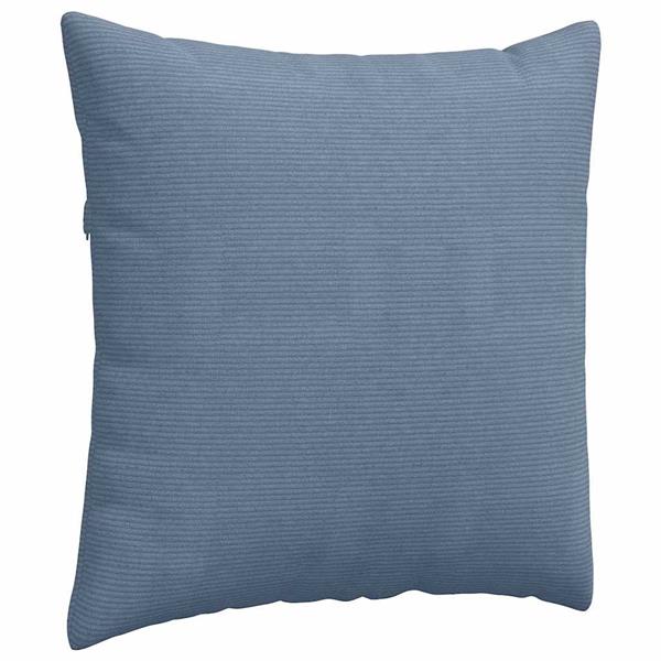 Grote foto vidaxl sofa kussens 2 pcs blauw 80 x 80 cm katoen stof huis en inrichting woningdecoratie