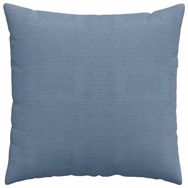 Grote foto vidaxl sofa kussens 2 pcs blauw 80 x 80 cm katoen stof huis en inrichting woningdecoratie