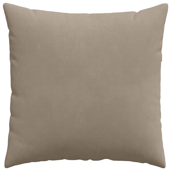 Grote foto vidaxl sofa kussens 2 pcs taupe 80 x 80 cm stof huis en inrichting woningdecoratie