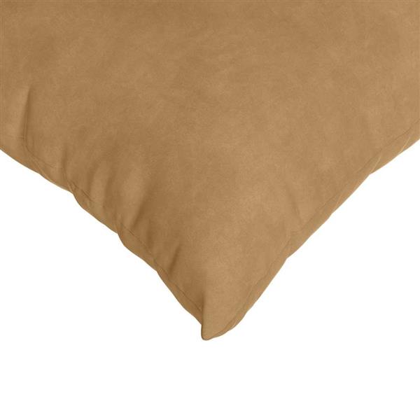 Grote foto vidaxl sofa kussens 2 pcs bruin 80 x 80 cm katoen stof huis en inrichting woningdecoratie