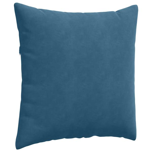 Grote foto vidaxl sofa kussens 2 pcs blauw 80 x 80 cm katoen stof huis en inrichting woningdecoratie