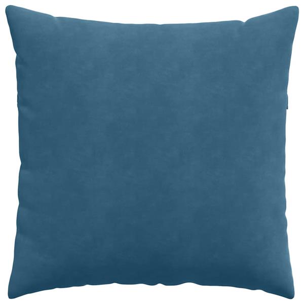 Grote foto vidaxl sofa kussens 2 pcs blauw 80 x 80 cm katoen stof huis en inrichting woningdecoratie