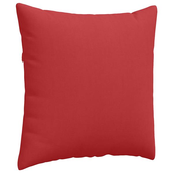 Grote foto vidaxl sofa kussens 2 pcs rood 80 x 80 cm stof huis en inrichting woningdecoratie