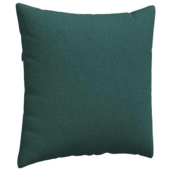 Grote foto vidaxl sofa kussens 2 pcs donkergroen 80 x 80 cm stof huis en inrichting woningdecoratie