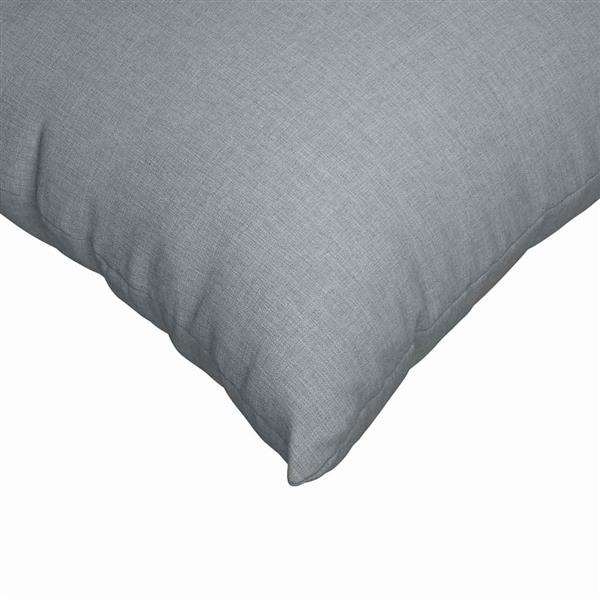 Grote foto vidaxl sofa kussens 2 pcs lichtgrijs 80 x 80 cm stof huis en inrichting woningdecoratie