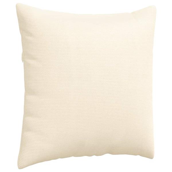 Grote foto vidaxl sofa kussens 2 pcs cr me 60 x 60 cm katoen stof huis en inrichting woningdecoratie
