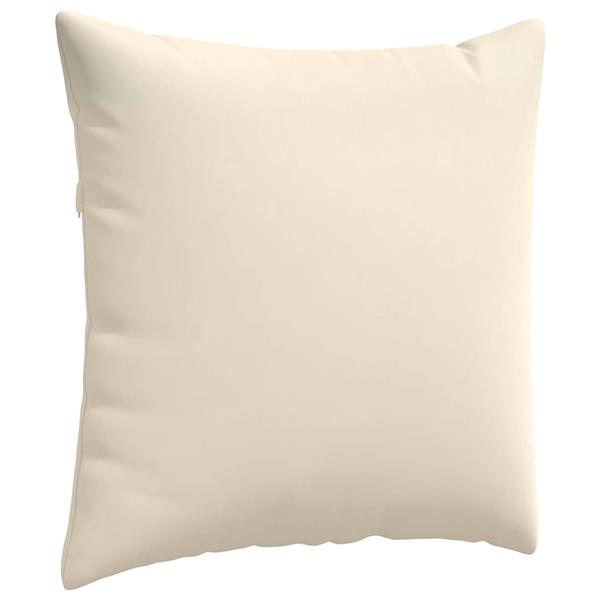Grote foto vidaxl sofa kussens 2 pcs beige 60 x 60 cm stof huis en inrichting woningdecoratie