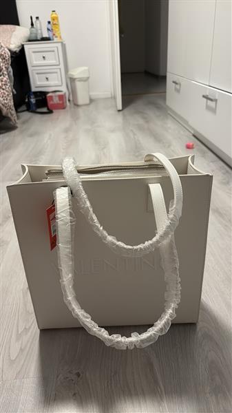 Grote foto valentino orginal dames tas wit kleding dames damestassen