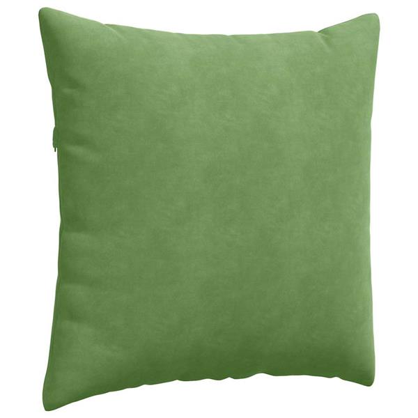 Grote foto vidaxl sofa kussens 2 pcs lichtgroen 60 x 60 cm katoen stof huis en inrichting woningdecoratie