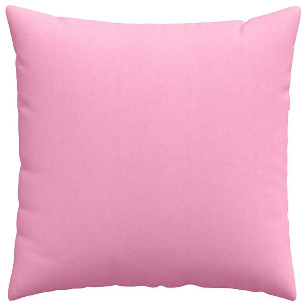Grote foto vidaxl sofa kussens 2 pcs roze 60 x 60 cm stof huis en inrichting woningdecoratie
