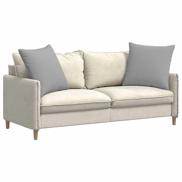 Grote foto vidaxl sofa kussens 2 pcs grijs 60 x 60 cm stof huis en inrichting woningdecoratie