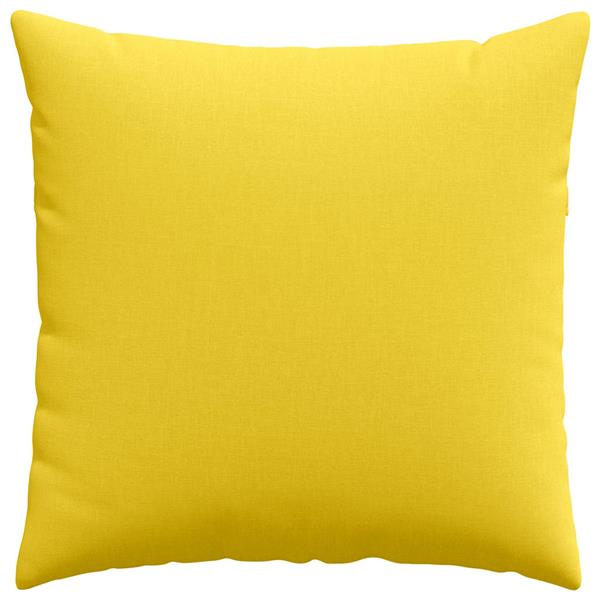Grote foto vidaxl sofa kussens 2 pcs lichtgeel 60 x 60 cm stof huis en inrichting woningdecoratie