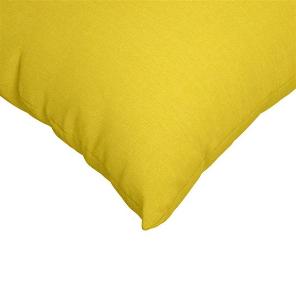 Grote foto vidaxl sofa kussens 2 pcs lichtgeel 60 x 60 cm stof huis en inrichting woningdecoratie