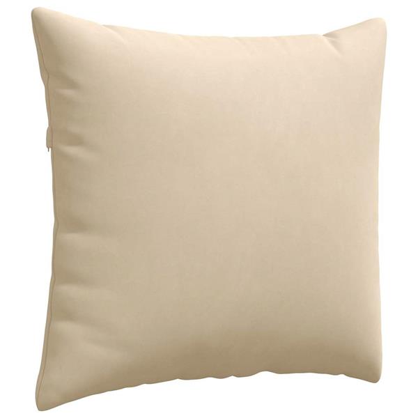 Grote foto vidaxl sofa kussens 2 pcs cr me 50 x 50 cm stof huis en inrichting woningdecoratie