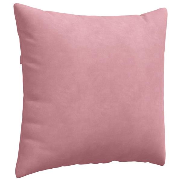 Grote foto vidaxl sofa kussens 2 pcs roze 50 x 50 cm katoen stof huis en inrichting woningdecoratie