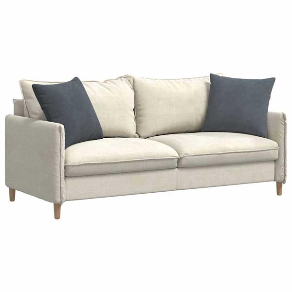 Grote foto vidaxl sofa kussens 2 pcs donkergrijs 50 x 50 cm katoen stof huis en inrichting woningdecoratie