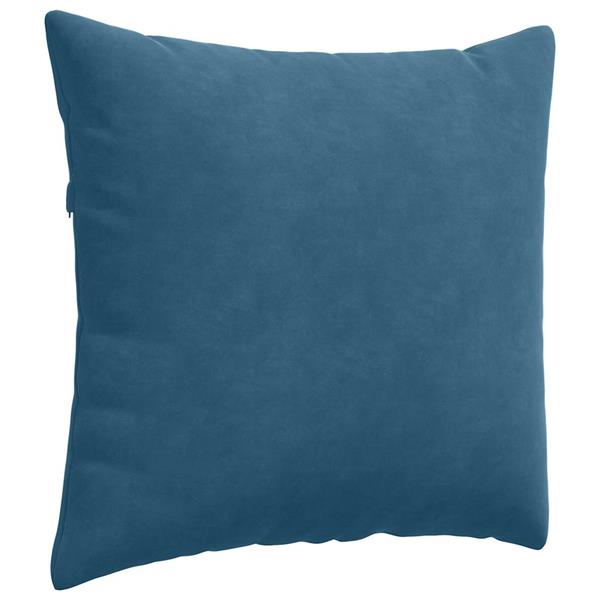 Grote foto vidaxl sofa kussens 2 pcs blauw 50 x 50 cm katoen stof huis en inrichting woningdecoratie