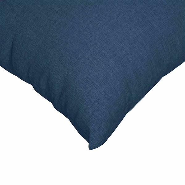 Grote foto vidaxl sofa kussens 2 pcs blauw 50 x 50 cm stof huis en inrichting woningdecoratie