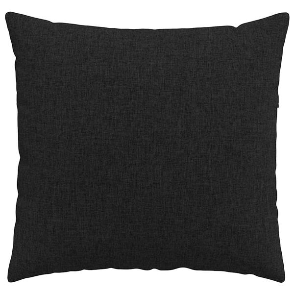 Grote foto vidaxl sofa kussens 2 pcs zwart 50 x 50 cm stof huis en inrichting woningdecoratie