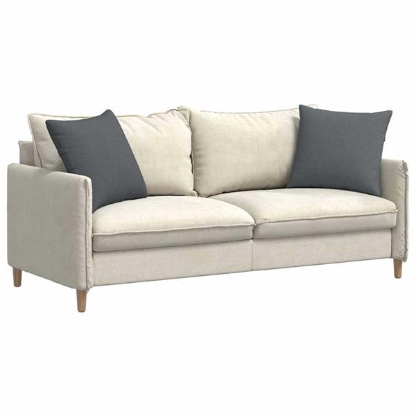 Grote foto vidaxl sofa kussens 2 pcs donkergrijs 50 x 50 cm stof huis en inrichting woningdecoratie