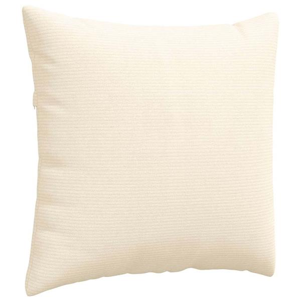 Grote foto vidaxl sofa kussens 2 pcs cr me 45 x 45 cm katoen stof huis en inrichting woningdecoratie