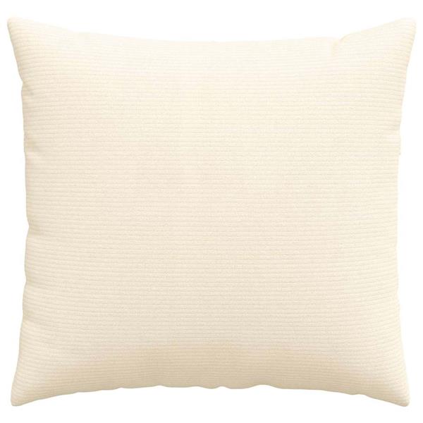 Grote foto vidaxl sofa kussens 2 pcs cr me 45 x 45 cm katoen stof huis en inrichting woningdecoratie