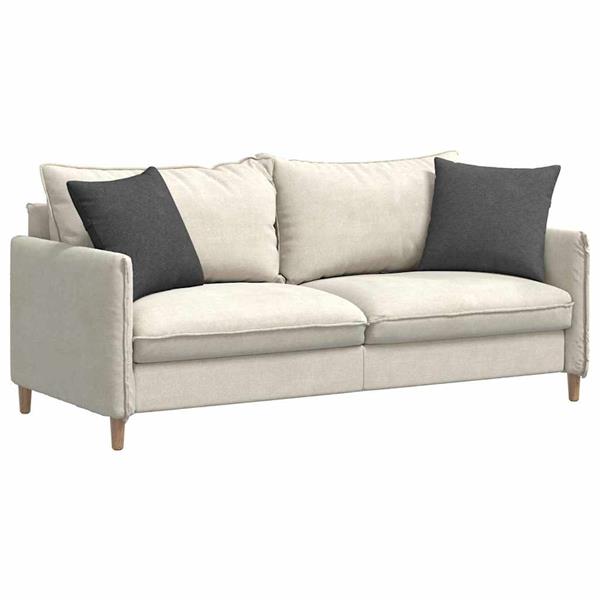 Grote foto vidaxl sofa kussens 2 pcs donkergrijs 45 x 45 cm katoen stof huis en inrichting woningdecoratie