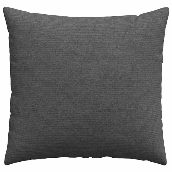 Grote foto vidaxl sofa kussens 2 pcs donkergrijs 45 x 45 cm katoen stof huis en inrichting woningdecoratie