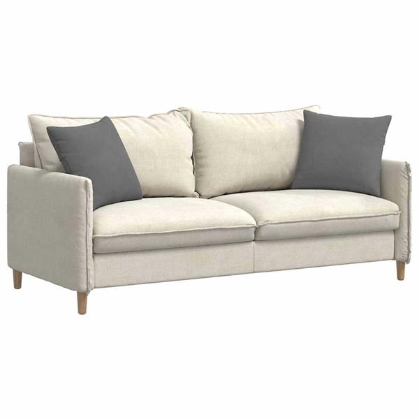 Grote foto vidaxl sofa kussens 2 pcs donkergrijs 45 x 45 cm stof huis en inrichting woningdecoratie