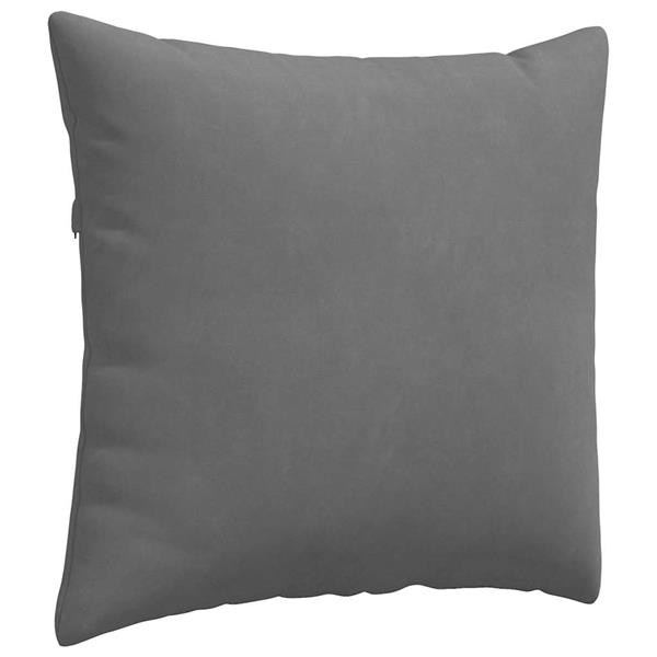 Grote foto vidaxl sofa kussens 2 pcs donkergrijs 45 x 45 cm stof huis en inrichting woningdecoratie