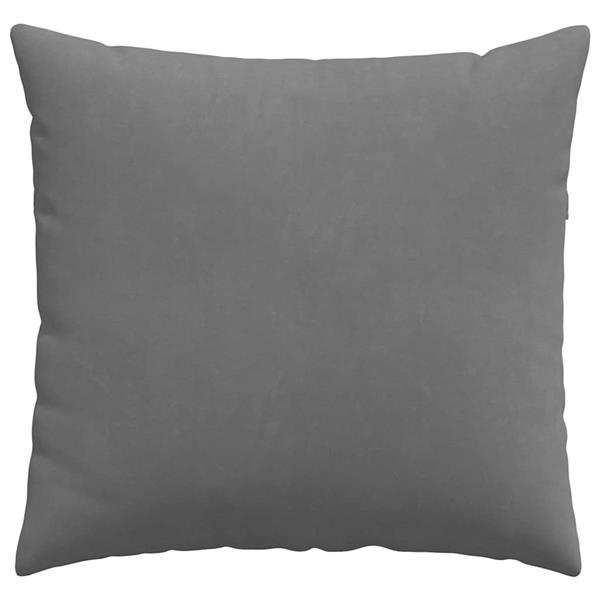 Grote foto vidaxl sofa kussens 2 pcs donkergrijs 45 x 45 cm stof huis en inrichting woningdecoratie