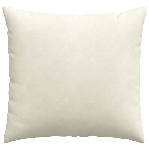 Grote foto vidaxl sofa kussens 2 pcs cr me 45 x 45 cm katoen stof huis en inrichting woningdecoratie