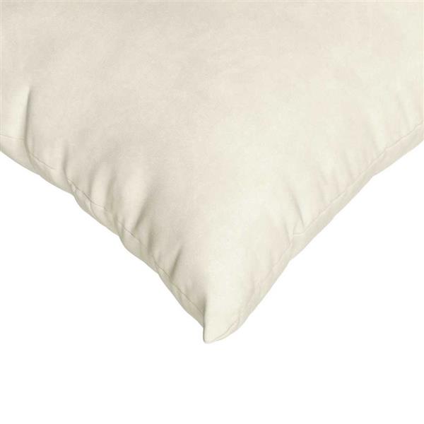 Grote foto vidaxl sofa kussens 2 pcs cr me 45 x 45 cm katoen stof huis en inrichting woningdecoratie