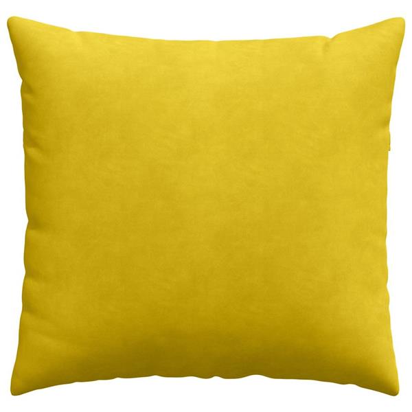 Grote foto vidaxl sofa kussens 2 pcs geel 45 x 45 cm katoen stof huis en inrichting woningdecoratie