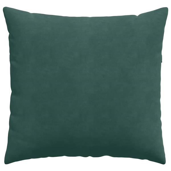 Grote foto vidaxl sofa kussens 2 pcs donkergroen 45 x 45 cm katoen stof huis en inrichting woningdecoratie