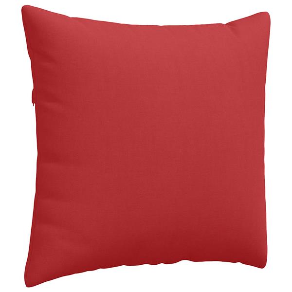 Grote foto vidaxl sofa kussens 2 pcs rood 45 x 45 cm stof huis en inrichting woningdecoratie