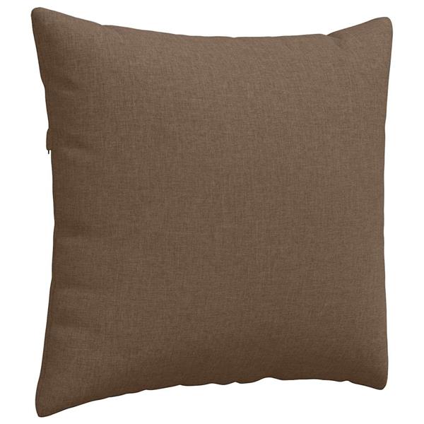 Grote foto vidaxl sofa kussens 2 pcs bruin 45 x 45 cm stof huis en inrichting woningdecoratie