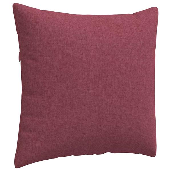Grote foto vidaxl sofa kussens 2 pcs wijnrood 45 x 45 cm stof huis en inrichting woningdecoratie