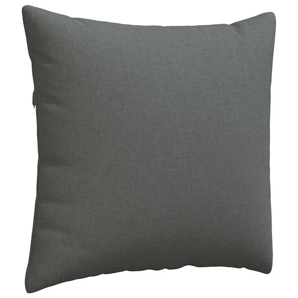 Grote foto vidaxl sofa kussens 2 pcs donkergrijs 45 x 45 cm stof huis en inrichting woningdecoratie