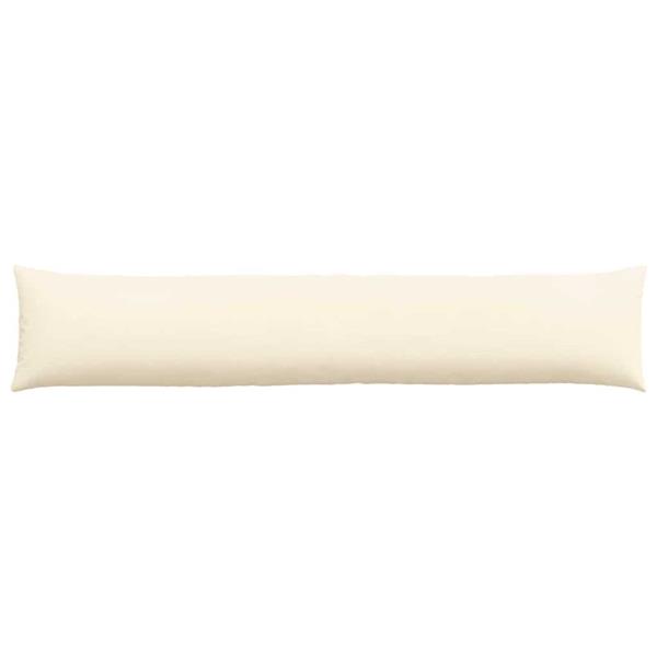 Grote foto vidaxl sofa kussens 2 pcs cr me 200 x 40 cm katoen stof huis en inrichting woningdecoratie