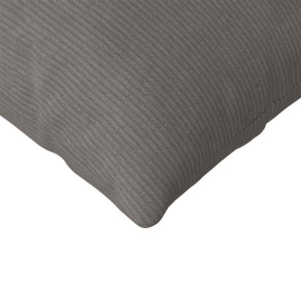 Grote foto vidaxl sofa kussens 2 pcs lichtgrijs 200 x 40 cm katoen stof huis en inrichting woningdecoratie